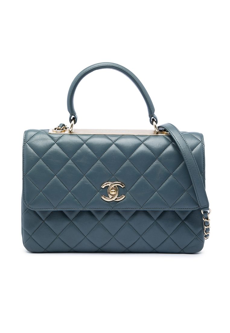 CHANEL Pre-Loved Chanel Medium Lambskin Trendy Cc Flap
