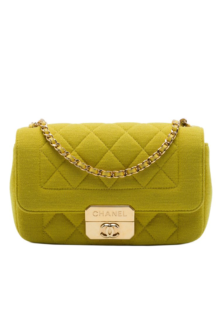 Chanel Pre-Loved Chanel Mini Jersey Chic With Me Flap