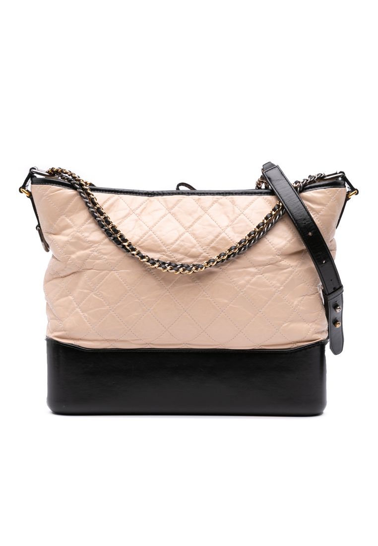 Chanel Pre-Loved Chanel Large Aged Calfskin Gabrielle Crossbody
