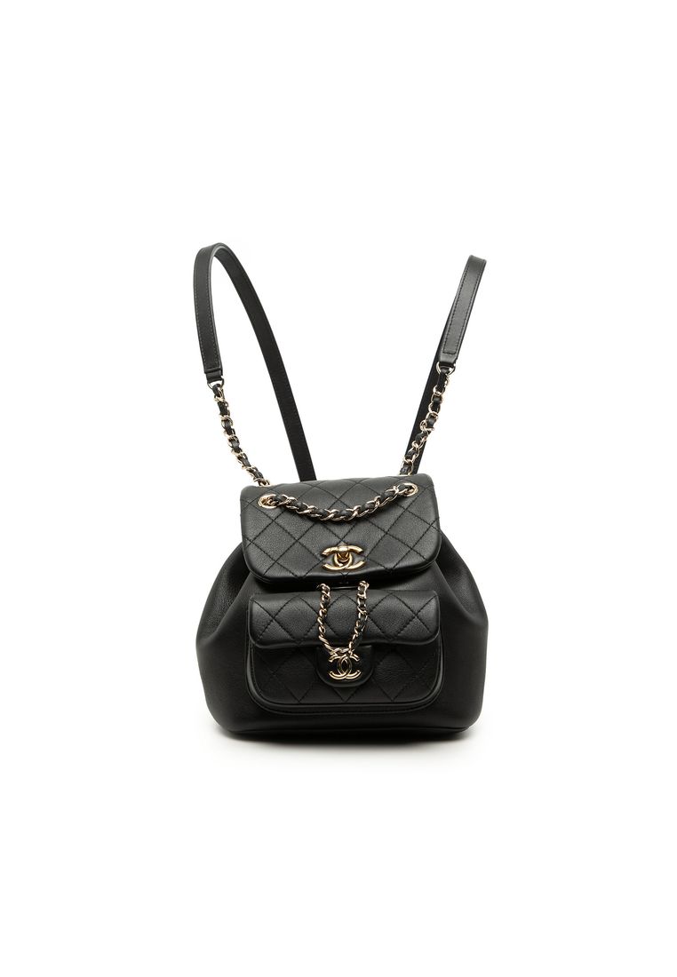 CHANEL Pre-Loved Chanel Small Lambskin Duma Backpack