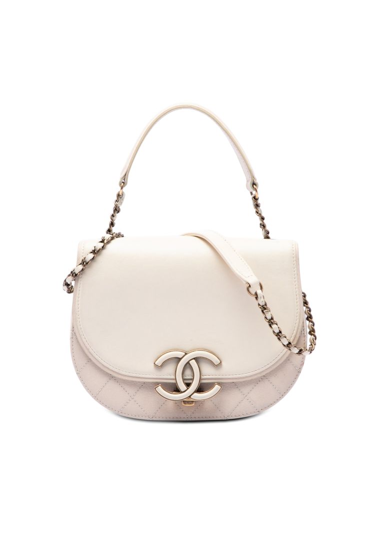 CHANEL Pre-Loved Chanel Small Calfskin Coco Curve Flap