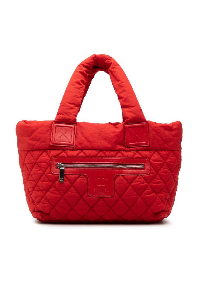 CHANEL Pre-Loved Chanel Small Quilted Nylon Coco Cocoon Tote