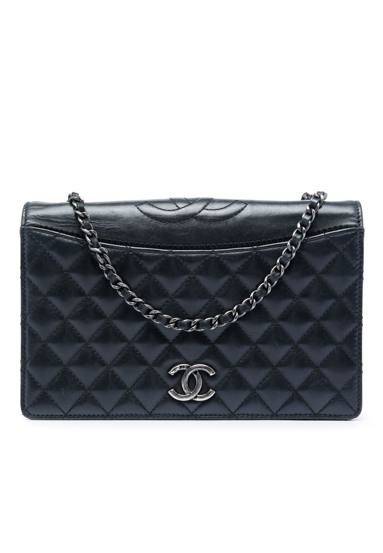 CHANEL Pre-Loved Chanel Small Quilted Calfskin Ballerine Flap