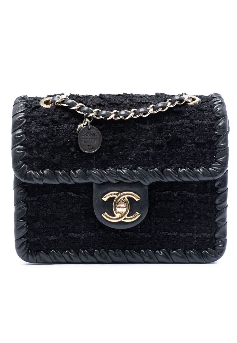 Chanel Pre-Loved Chanel Mini Tweed My Own Frame Flap
