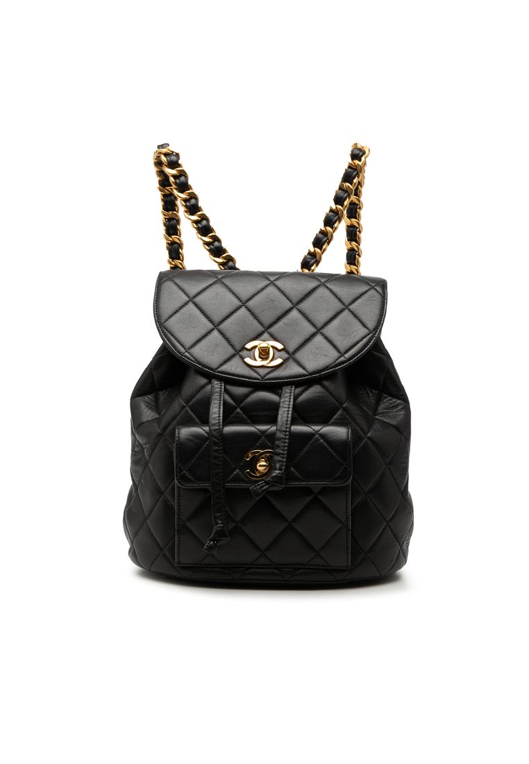 Chanel Pre-Loved Chanel Medium Quilted Lambskin Duma Backpack