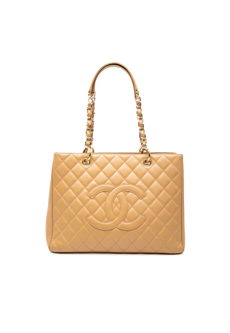 Chanel Pre-Loved Chanel Caviar Grand Shopping Tote