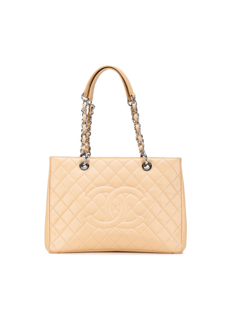 Chanel Pre-Loved Chanel Caviar Grand Shopping Tote