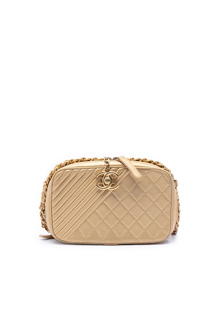 Chanel Pre-Loved Chanel Small Quilted Lambskin Coco Boy Camera Bag