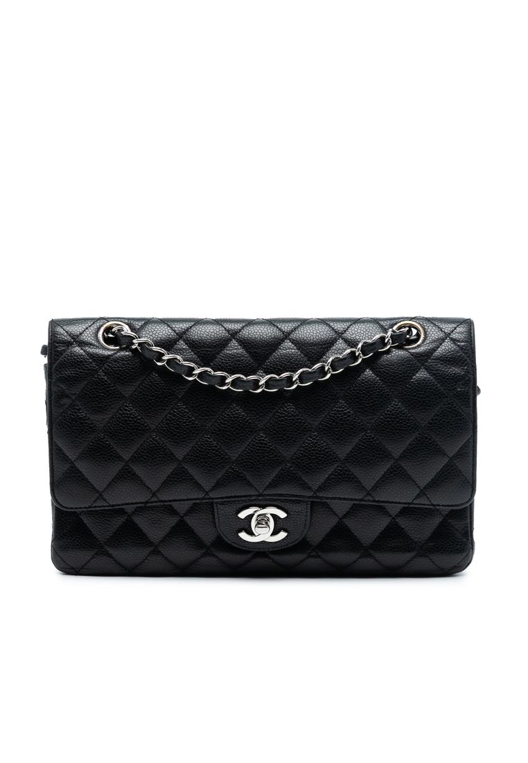 Chanel Pre-Loved Chanel Medium Classic Caviar Double Flap