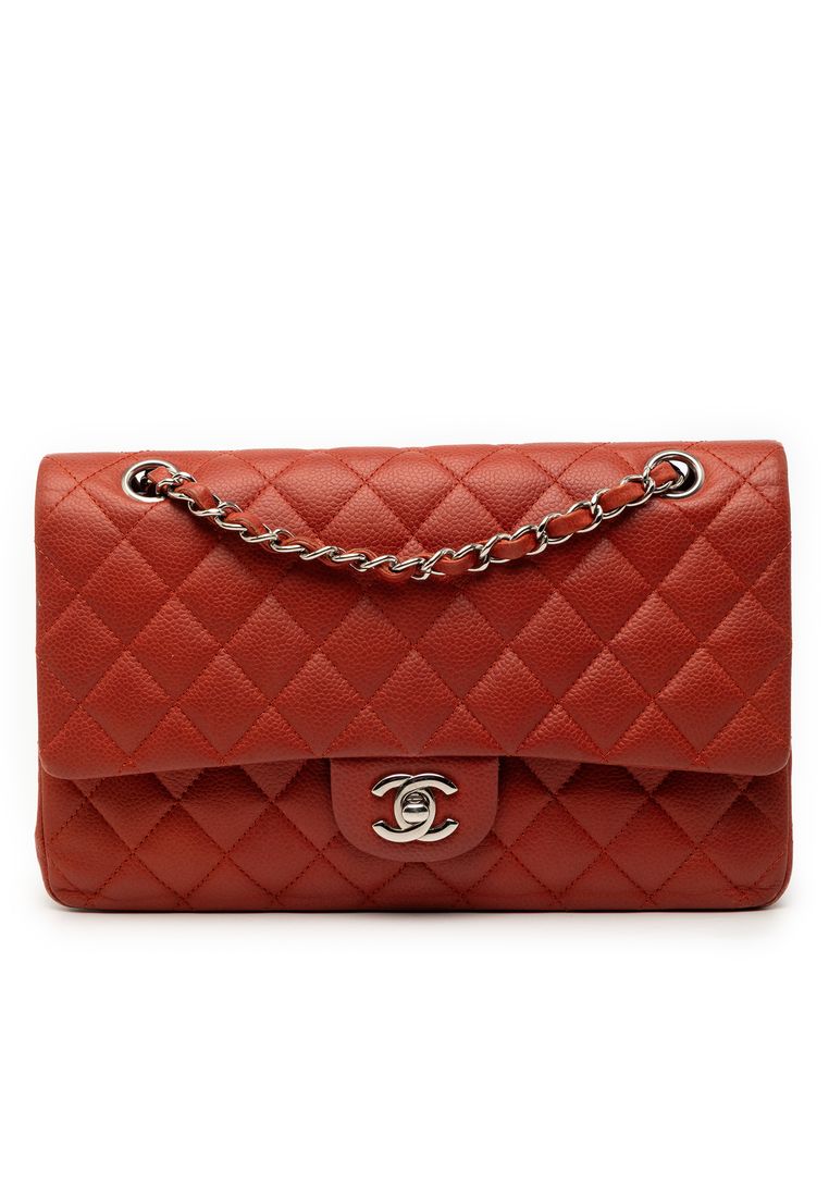 Chanel Pre-Loved Chanel Medium Classic Caviar Double Flap