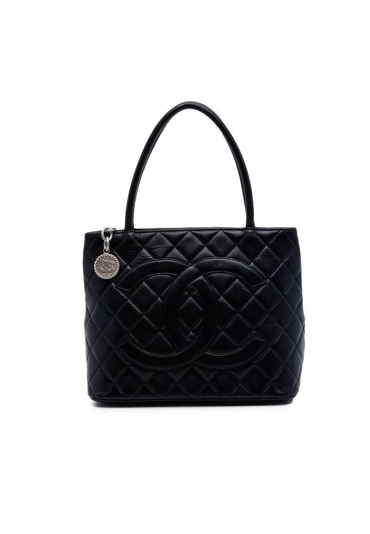 Chanel Pre-Loved Chanel Lambskin Medallion Tote