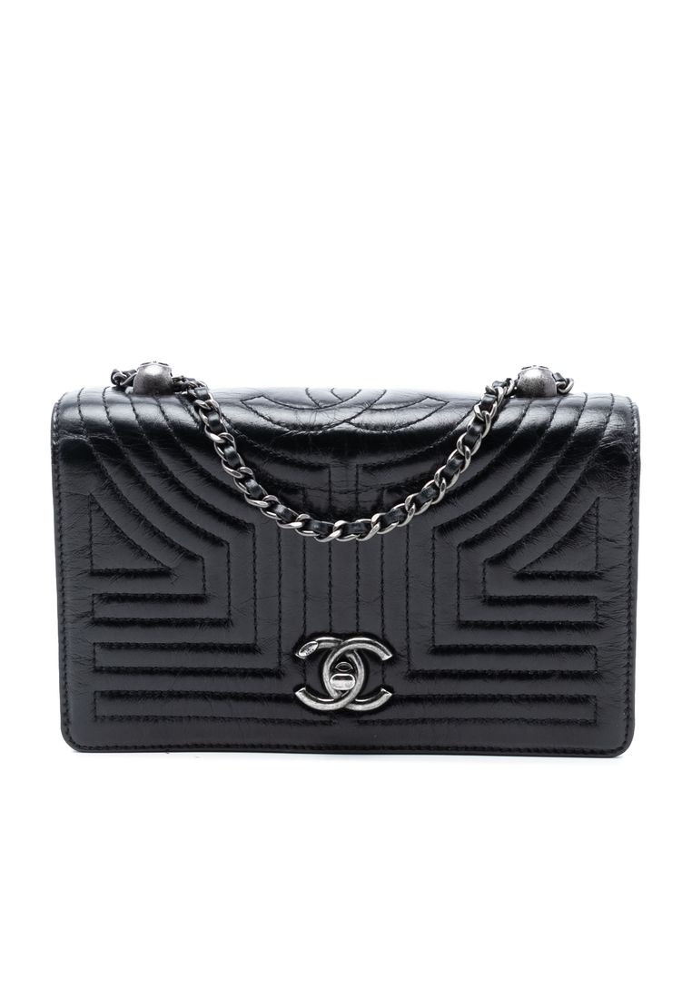 Chanel Pre-Loved Chanel Small Quilted Calfskin Korean Garden Flap