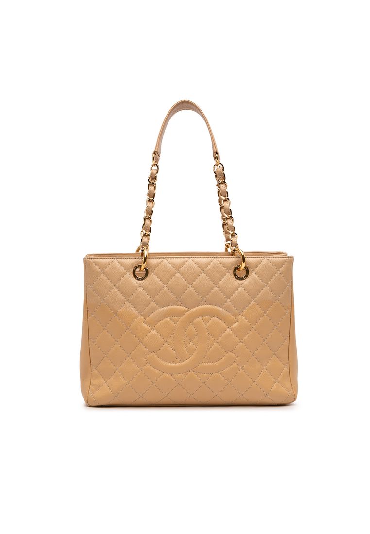 Chanel Pre-Loved Chanel Caviar Grand Shopping Tote