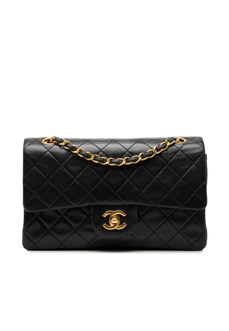 CHANEL Pre-Loved Chanel Small Classic Lambskin Double Flap