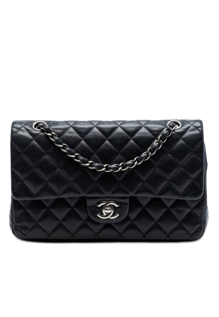 Chanel Pre-Loved Chanel Medium Classic Caviar Double Flap
