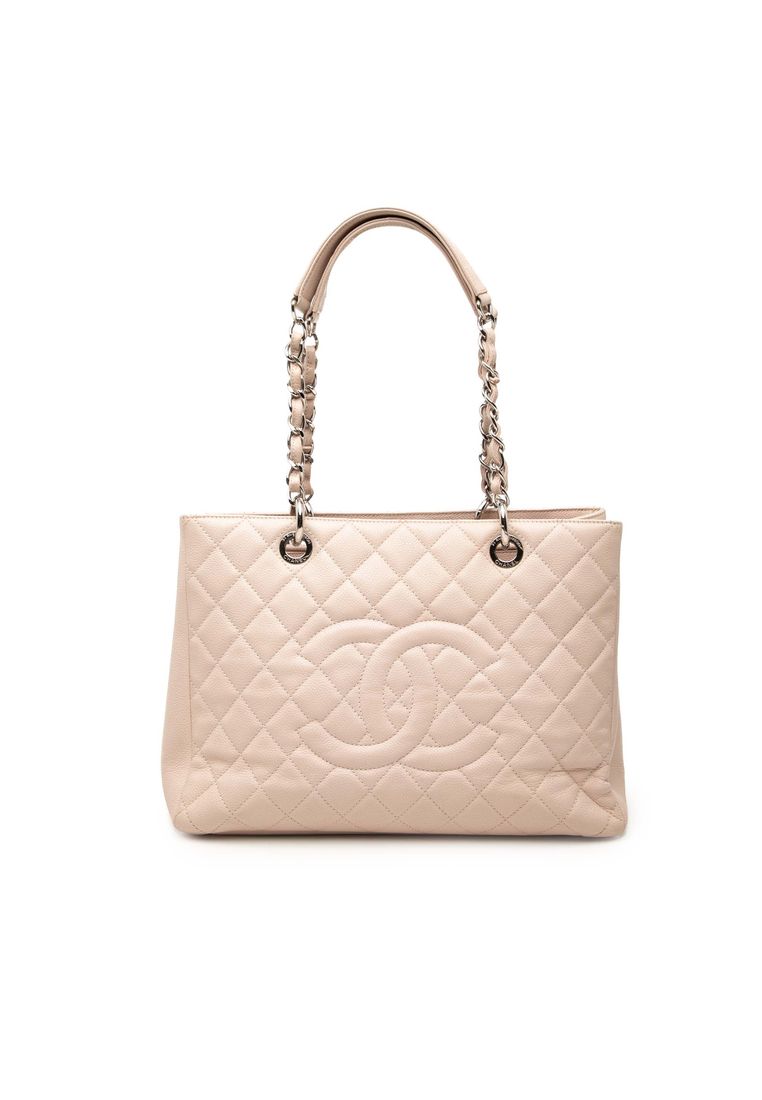 Chanel Pre-Loved Chanel Caviar Grand Shopping Tote
