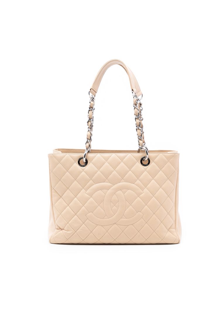 Chanel Pre-Loved Chanel Caviar Grand Shopping Tote