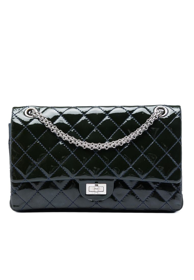 Chanel Pre-Loved Chanel Quilted Patent Reissue 2.55 Double Flap 226