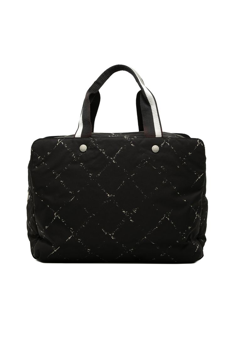 Chanel Pre-Loved Chanel Old Travel Line Nylon Handbag