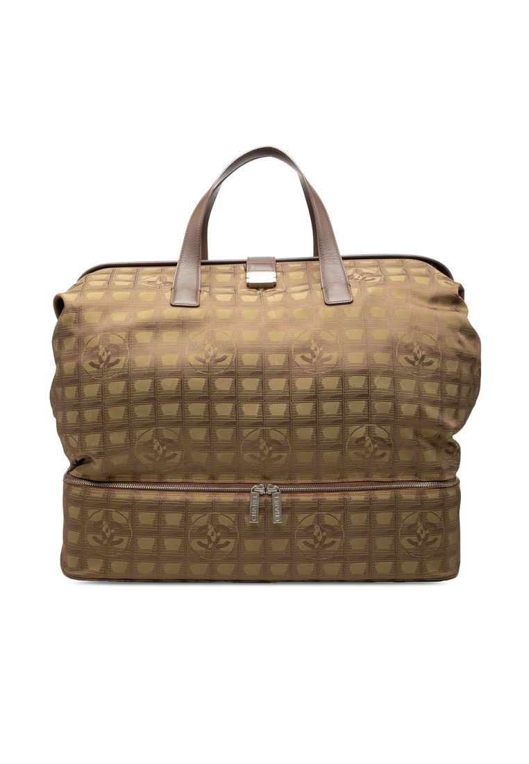 Chanel Pre-Loved Chanel New Travel Line Nylon Frame Bag