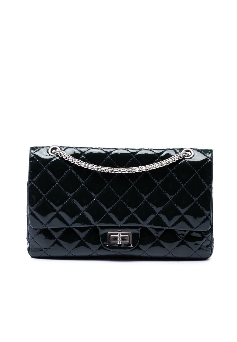 Chanel Pre-Loved Chanel Quilted Patent Reissue 2.55 Double Flap 227