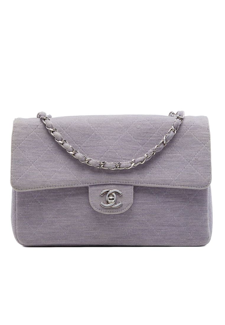 Chanel Pre-Loved Chanel Medium Classic Jersey Single Flap