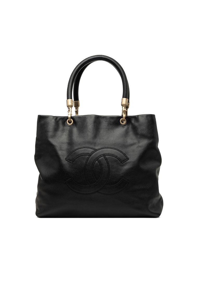 Chanel Pre-Loved Chanel Cc Caviar Tote