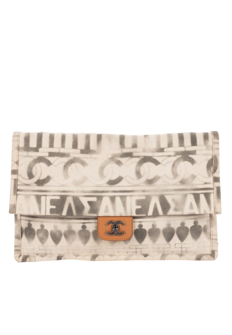Chanel Pre-Loved 2018 Collection Iliad Flap Clutch