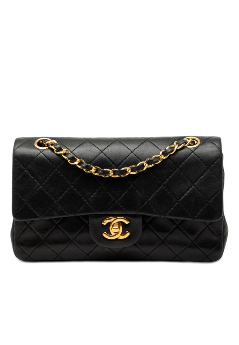 CHANEL Pre-Loved Chanel Small Classic Lambskin Double Flap