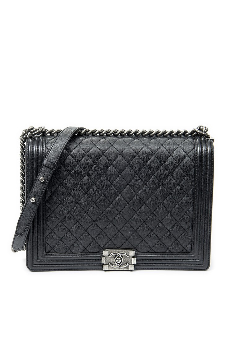 CHANEL Pre-Loved Large Boy