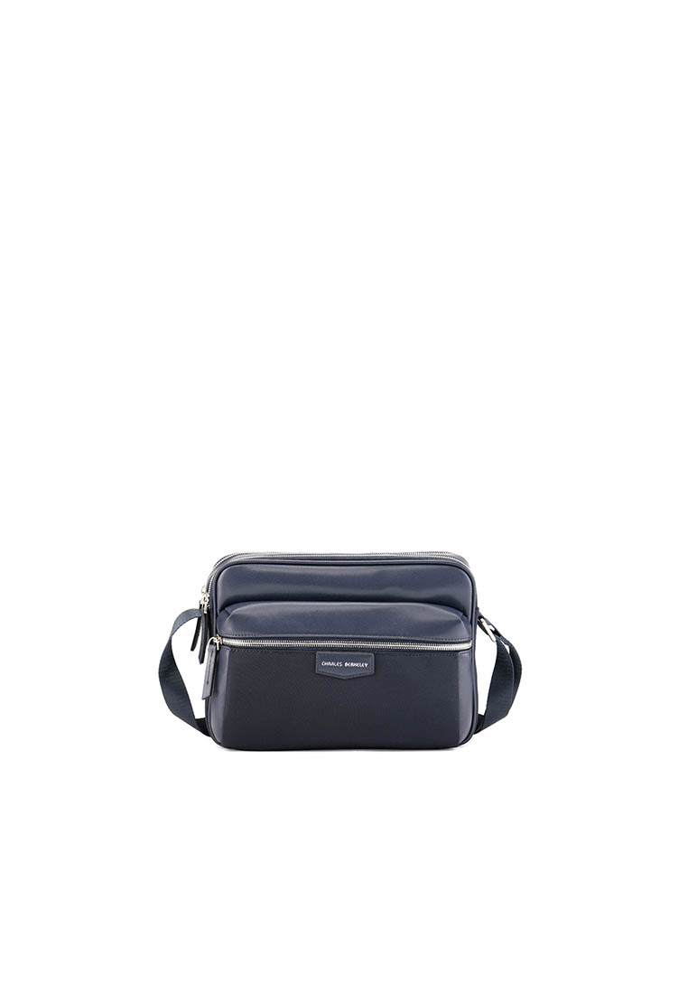 Charles Berkeley Jameson Shoulder Bag - WF-24064 - Navy Blue
