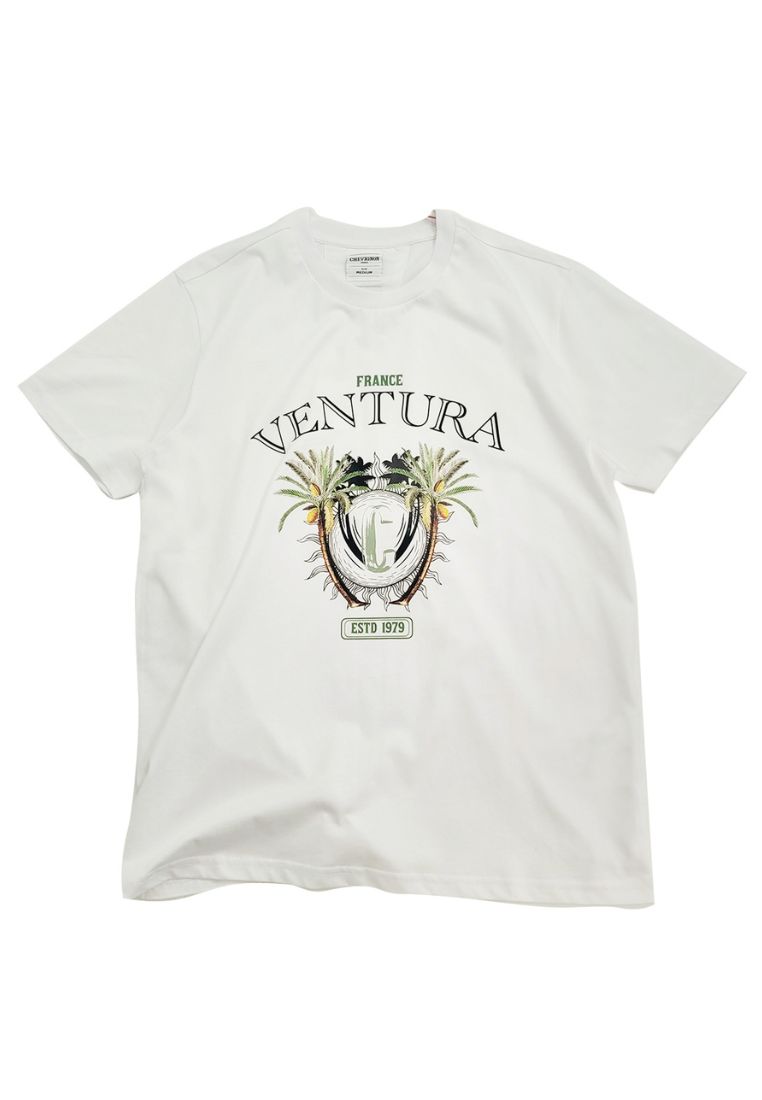 Chevignon Men's Retro Graphic Tee