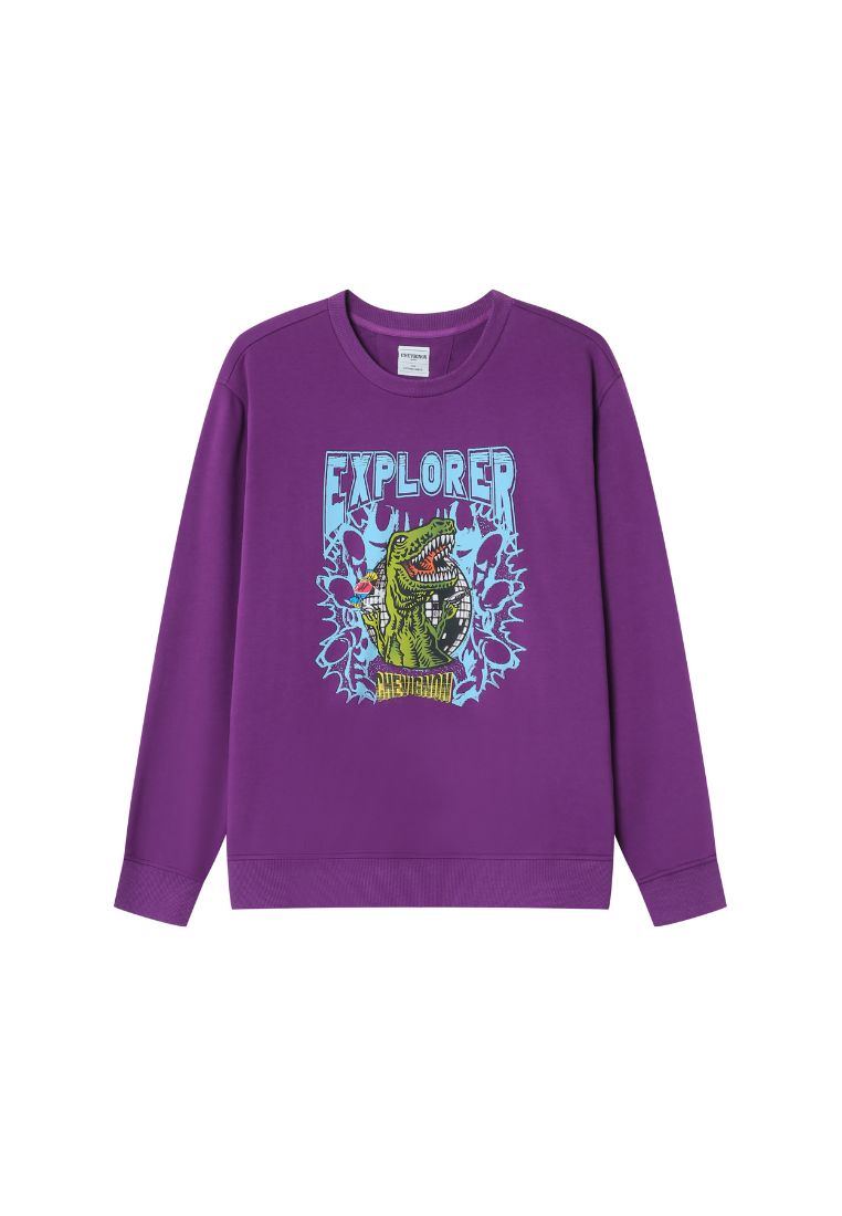 Chevignon Men's Dinosaur Print Sweatshirt