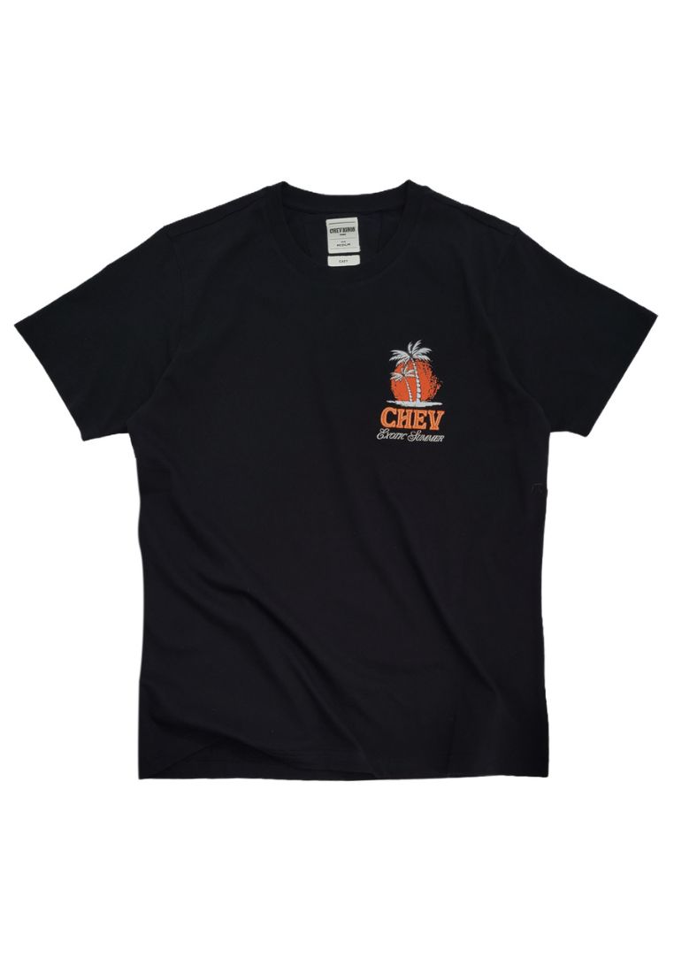 Chevignon Men's Tropical Graphic Tee