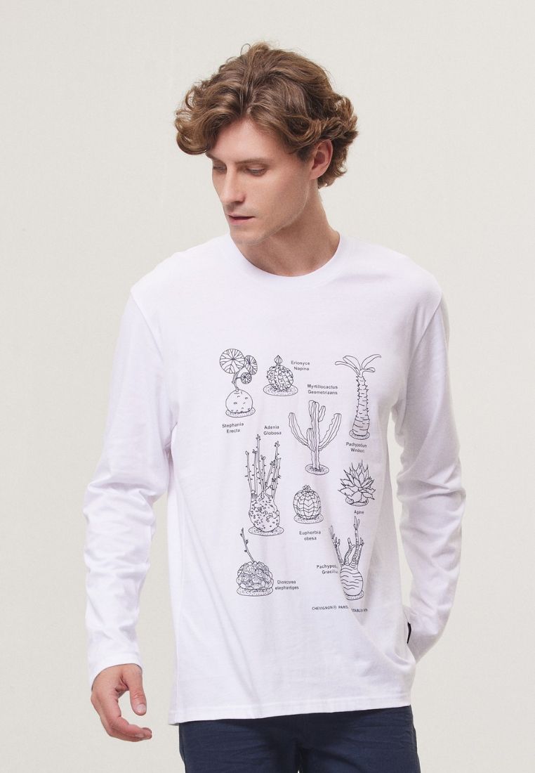 Chevignon Men's Desert Graphic Tee