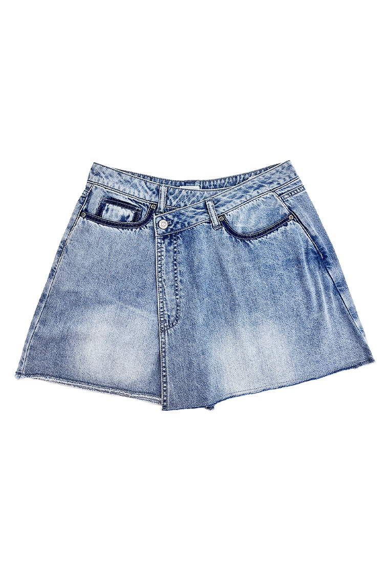 Chevignon Women's Asymmetric Denim Skort
