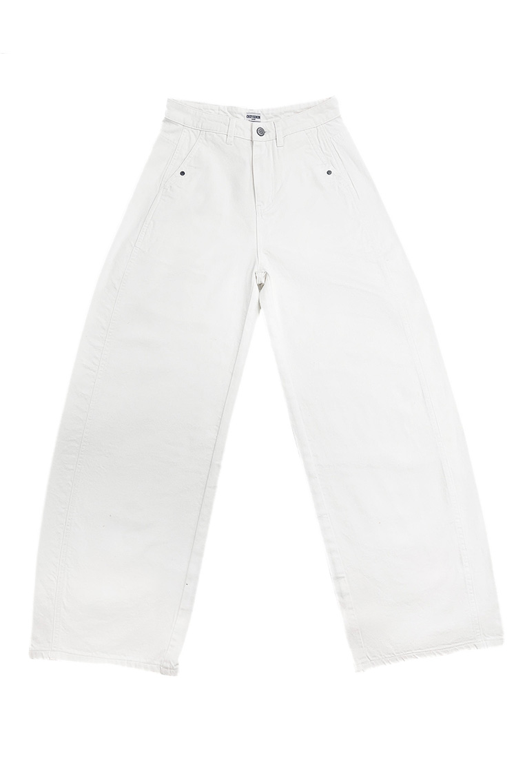 Chevignon Women's Ecru Barrel Pants