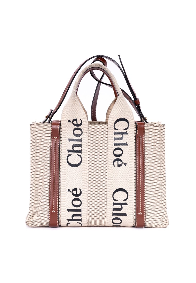 Chloé Pre-Loved Mini Woody Tote