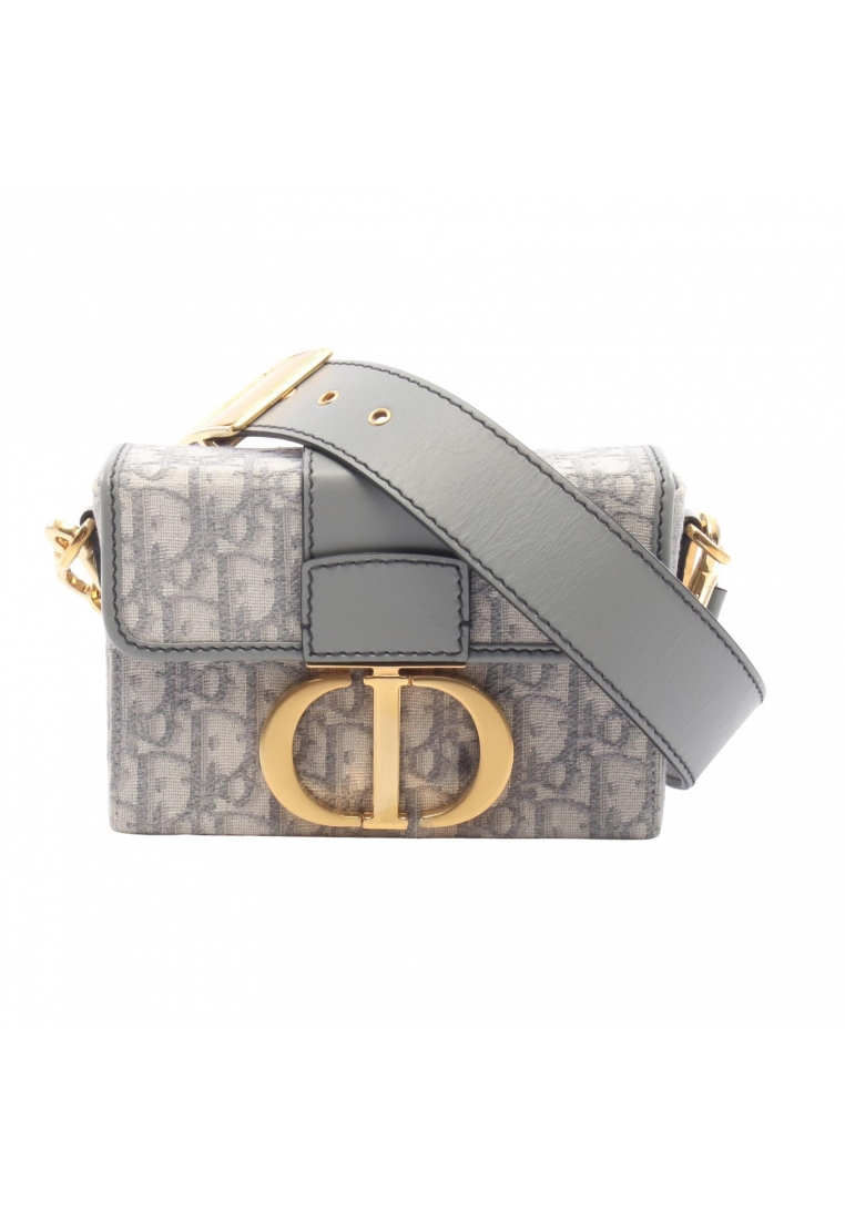 Christian Dior Pre-Loved Christian Dior 30 MONTAIGNE box bag oblique jacquard Shoulder bag canvas le