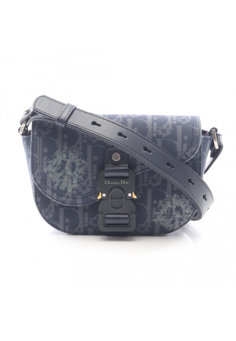 Christian Dior Pre-Loved Christian Dior Saddle Tears Messenger bag with flap mini Shoulder bag canva
