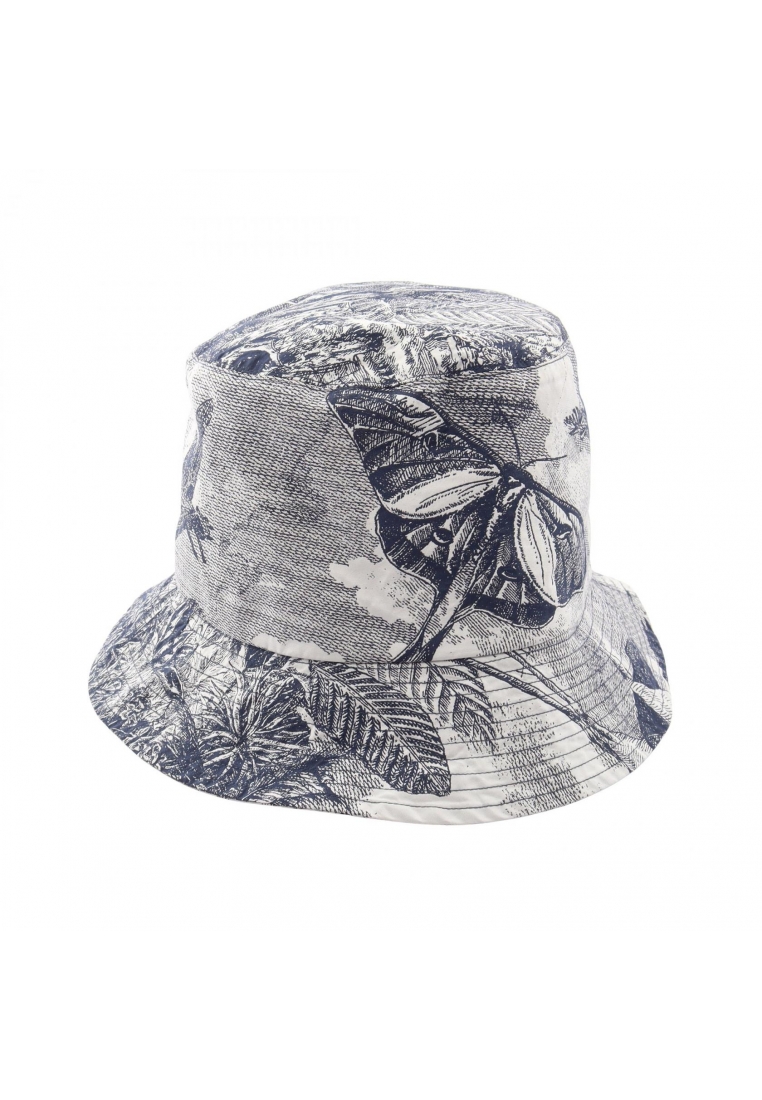 Christian Dior Pre-Loved Christian Dior Toile de Jouy Toile De Jouy bucket hat hat off white Navy