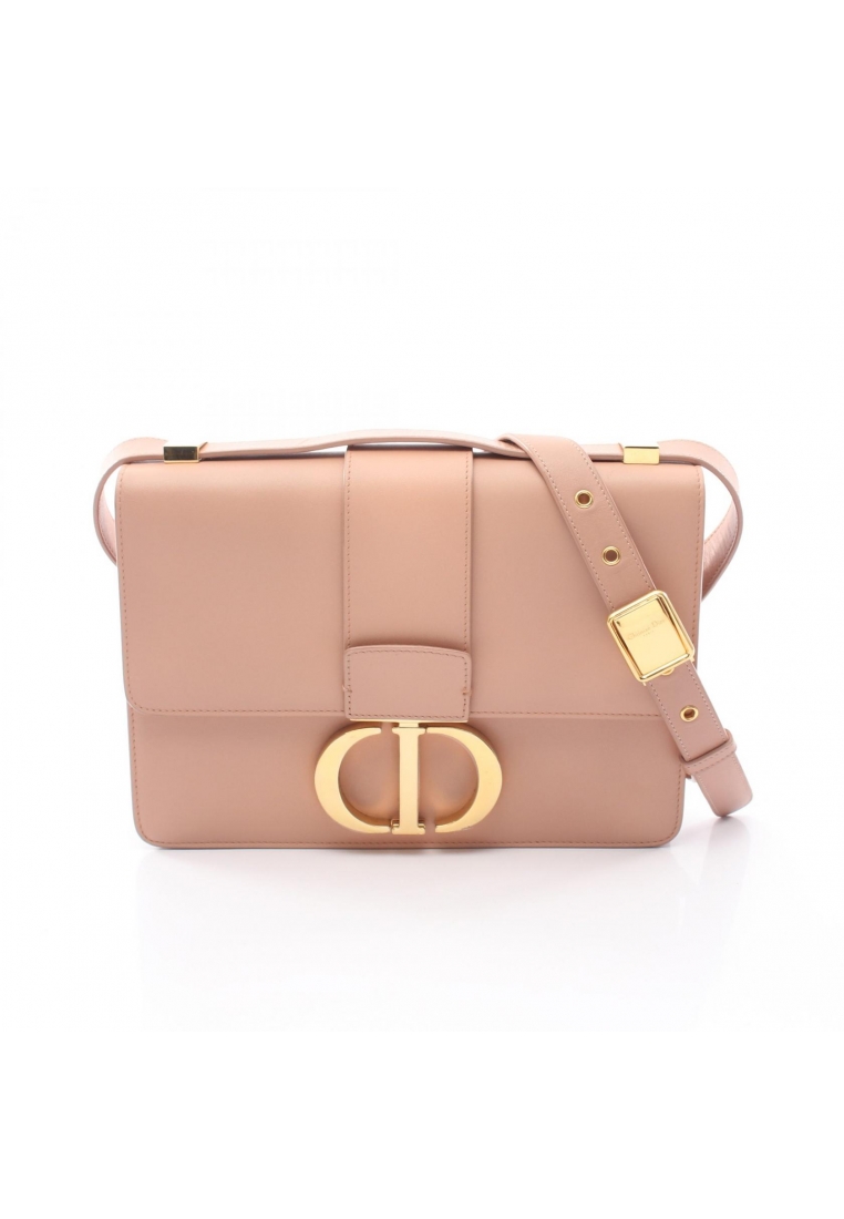 Christian Dior Pre-Loved Christian Dior 30 MONTAIGNE Montaigne Shoulder bag leather pink beige