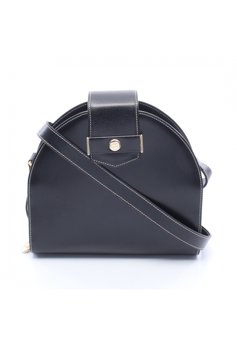 CHRISTIAN DIOR Pre-Loved Christian Dior Shoulder bag leather black