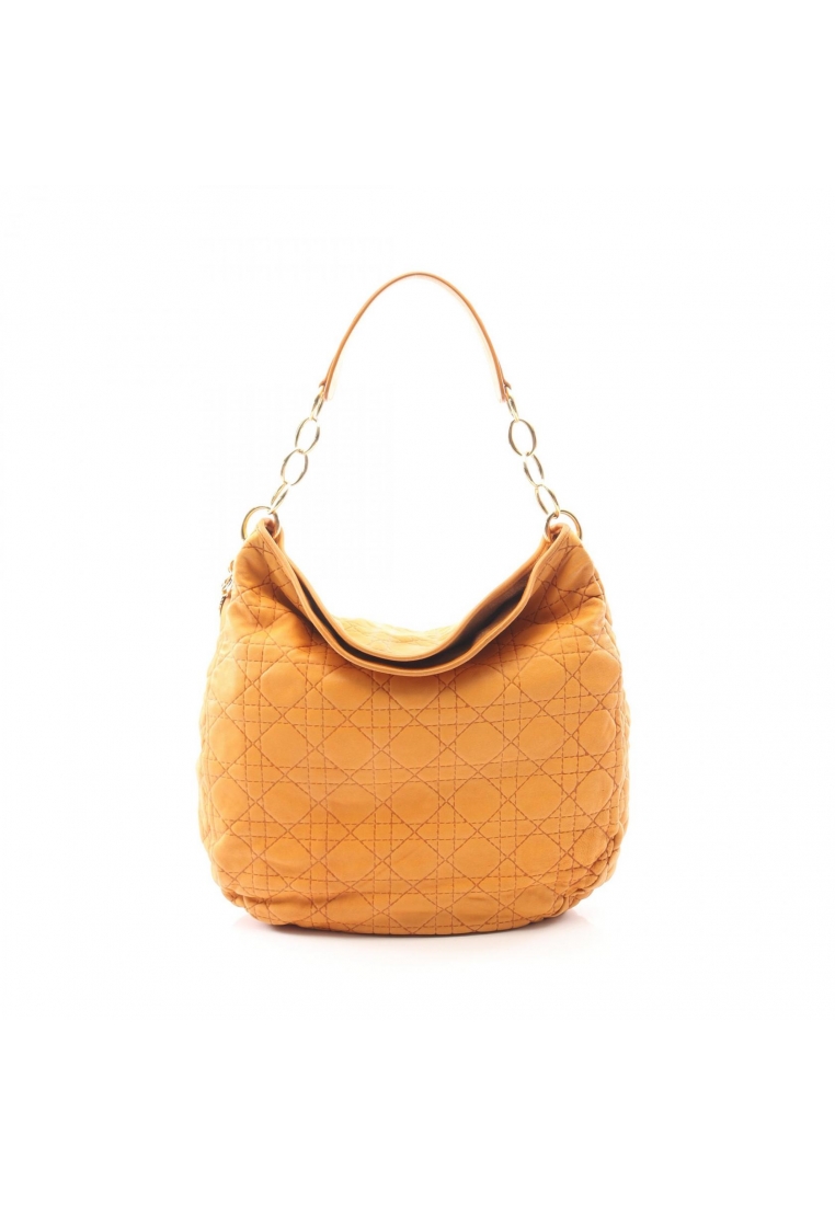 Christian Dior Pre-Loved Christian Dior Canage one shoulder bag leather orange