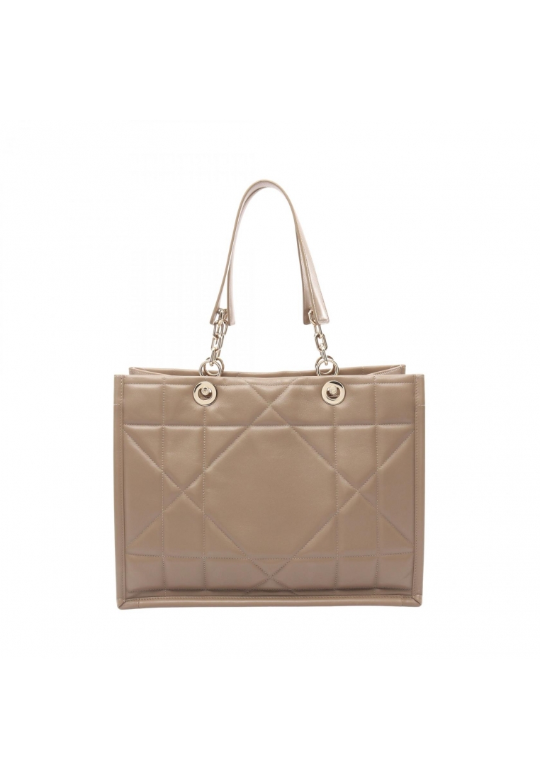 Christian Dior Pre-Loved Christian Dior essential Medium ArchiCannage Handbag tote bag leather Gray 