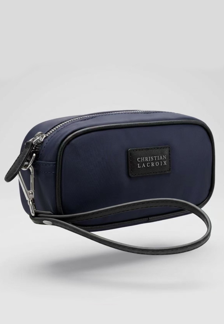 Christian Lacroix Lacroix Big Bang Clutch - Blue - External Composition : 100% nylon - Dimensions (L