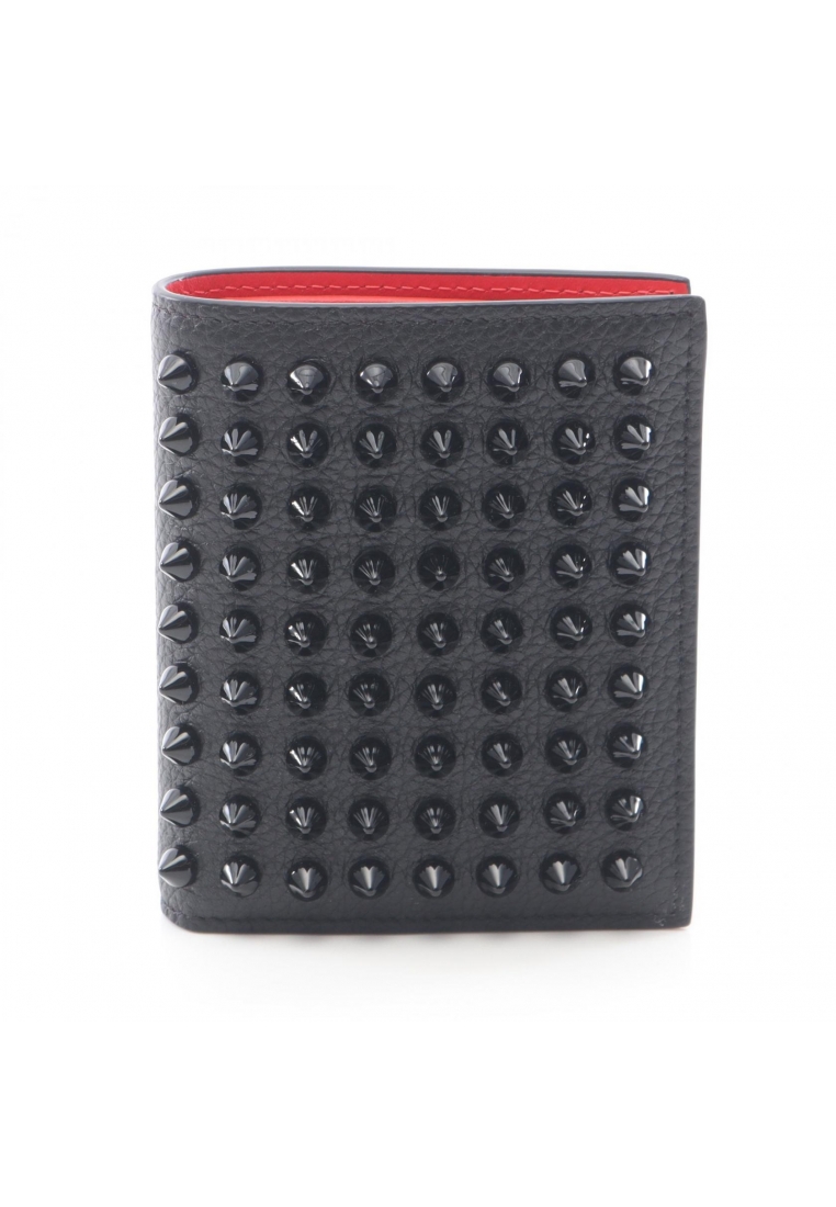 Christian Louboutin Pre-Loved CHRISTIAN LOUBOUTIN Paros Bi-fold wallet leather black