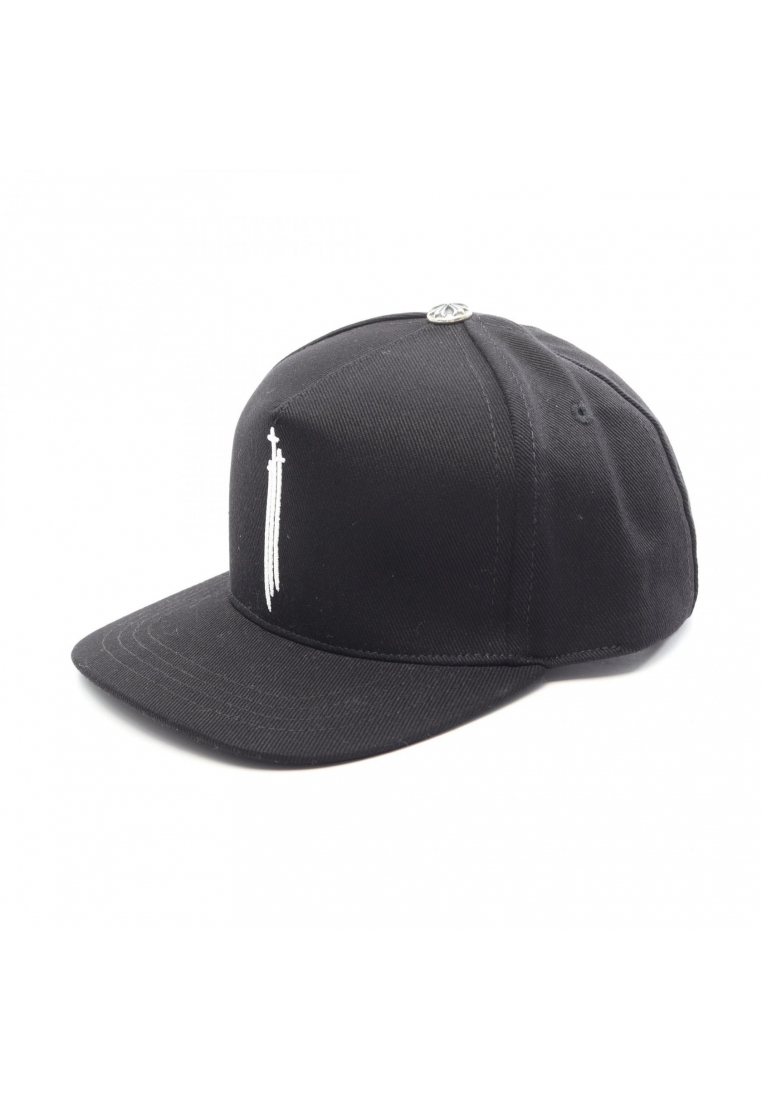 Chrome Hearts Pre-Loved Chrome Hearts RS 3 Cross cap cotton black