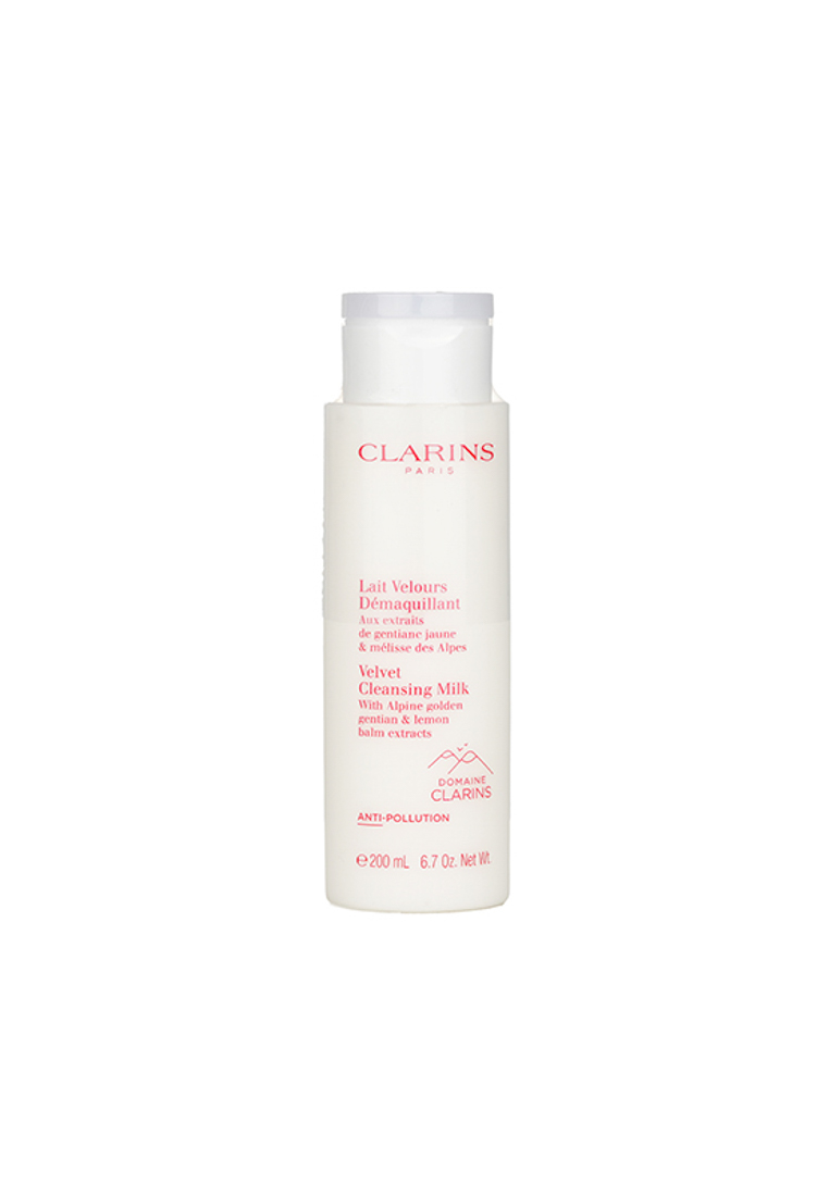 Clarins CLARINS - Velvet Cleansing Milk with Alpine Golden Gentian & Lemon Balm Extracts 200ml/6.7oz