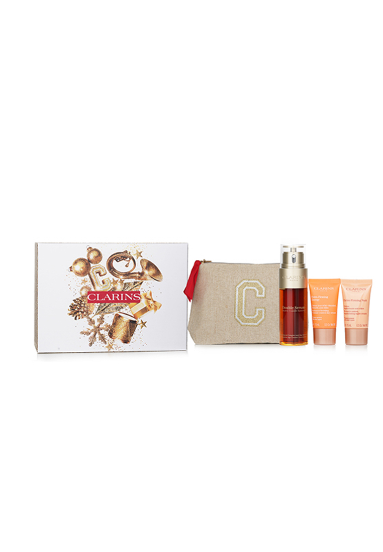 CLARINS CLARINS - Rituale Double Serum & Extra Firming Set: 3pcs+1bag